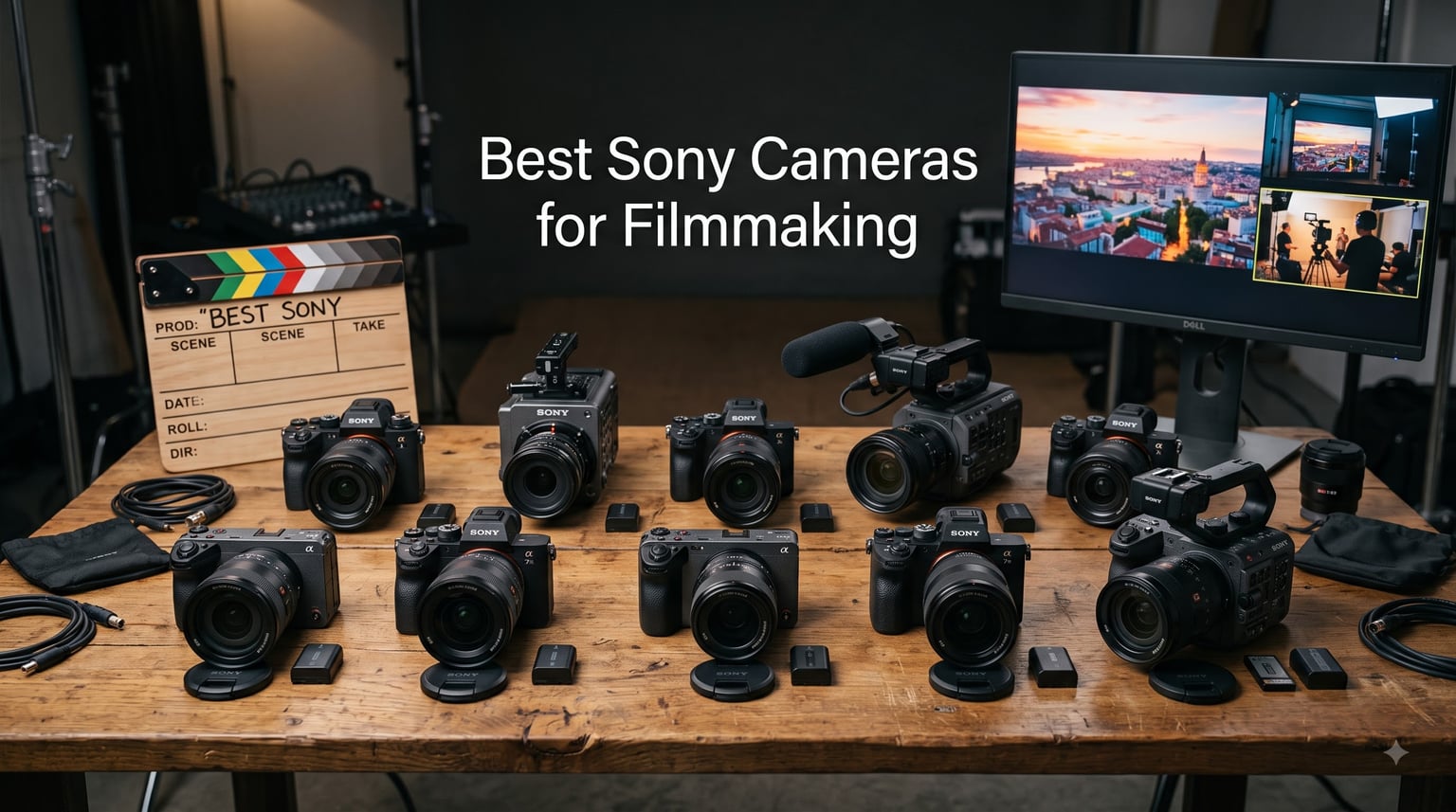 Best Sony Cameras for Filmmaking