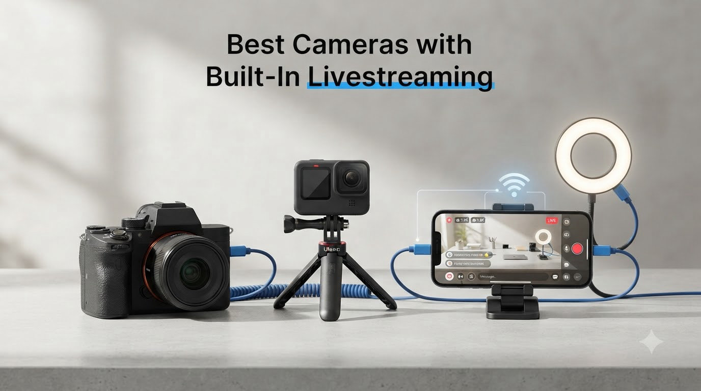 Best Cameras with Built-In Livestreaming