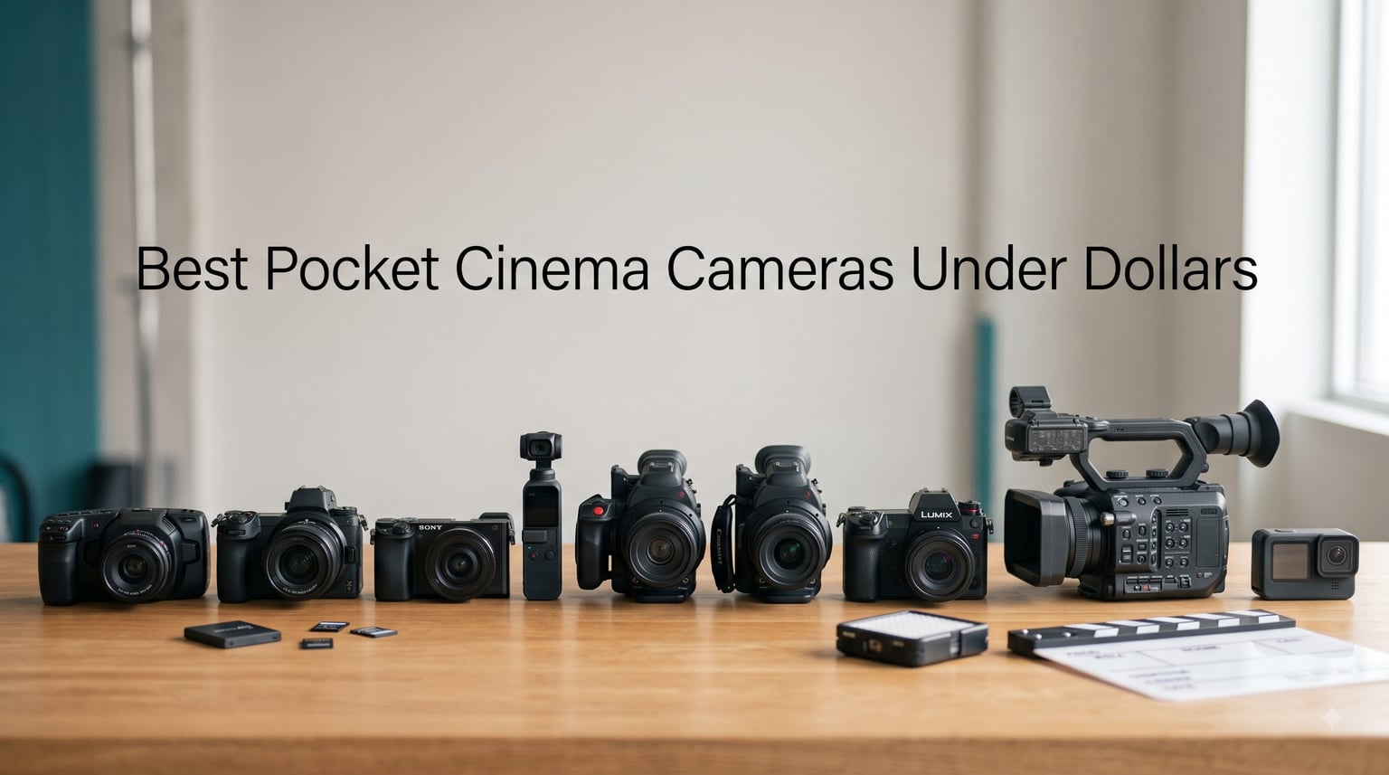 Best Pocket Cinema Cameras Under 2000 Dollars