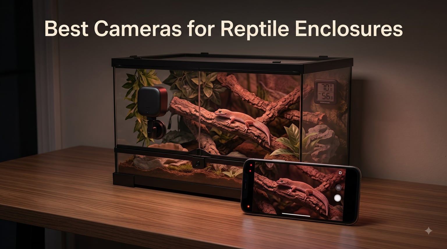 Best Cameras for Reptile Enclosures