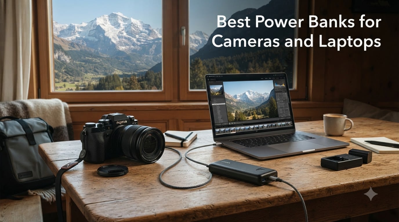 Best Power Banks for Cameras and Laptops