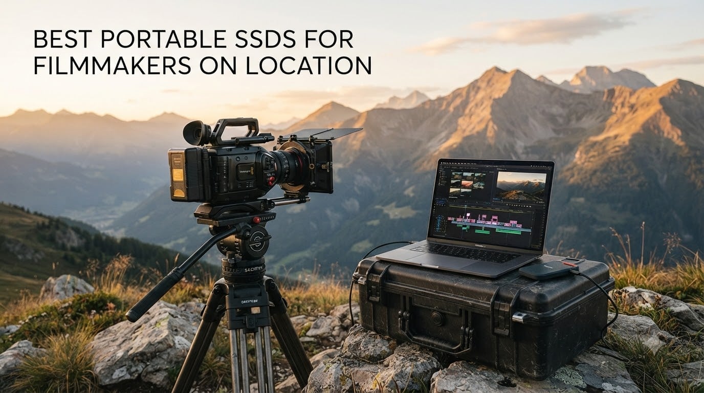 Best Portable SSDs for Filmmakers on Location