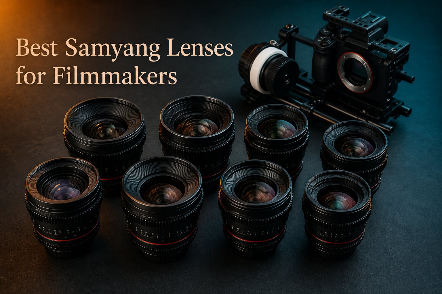 Best Samyang Lenses for Filmmakers