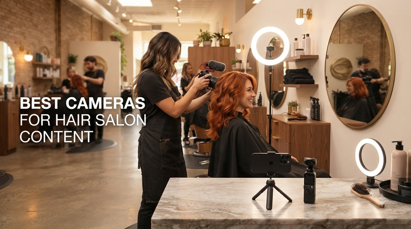Best Cameras for Hair Salon Content