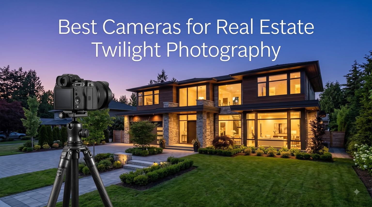 Best Cameras for Real Estate Twilight Photography