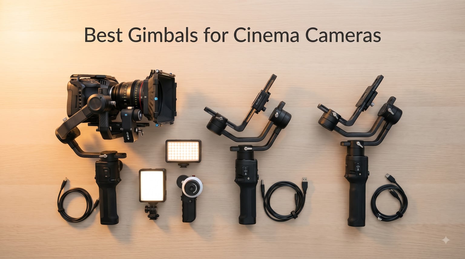 Best Gimbals for Cinema Cameras