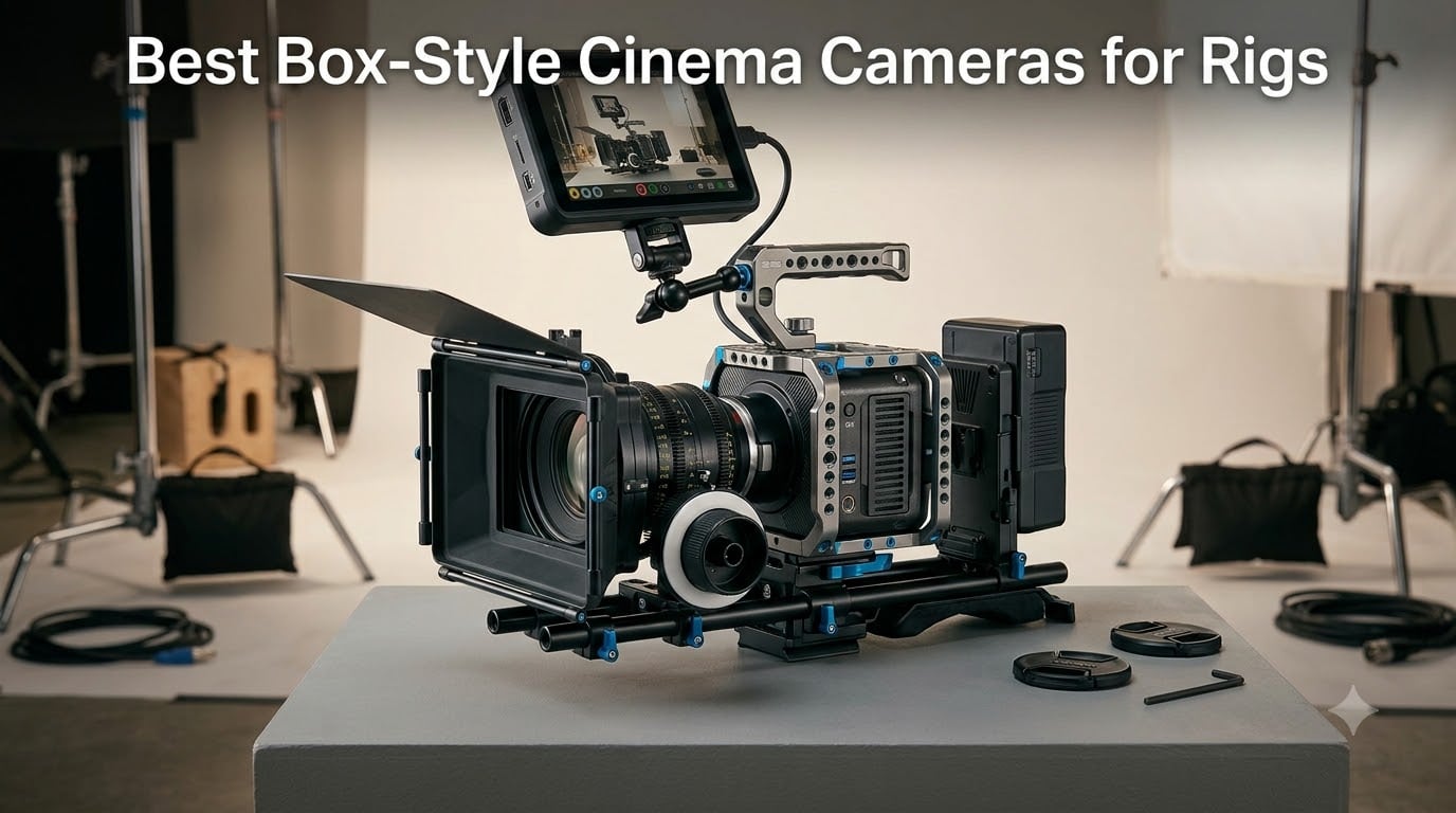 Best Box-Style Cinema Cameras for Rigs