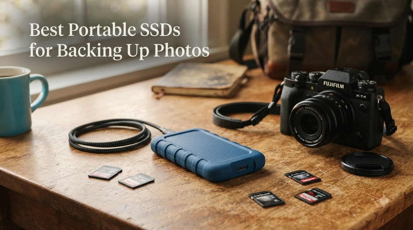 Best Portable SSDs for Backing Up Photos
