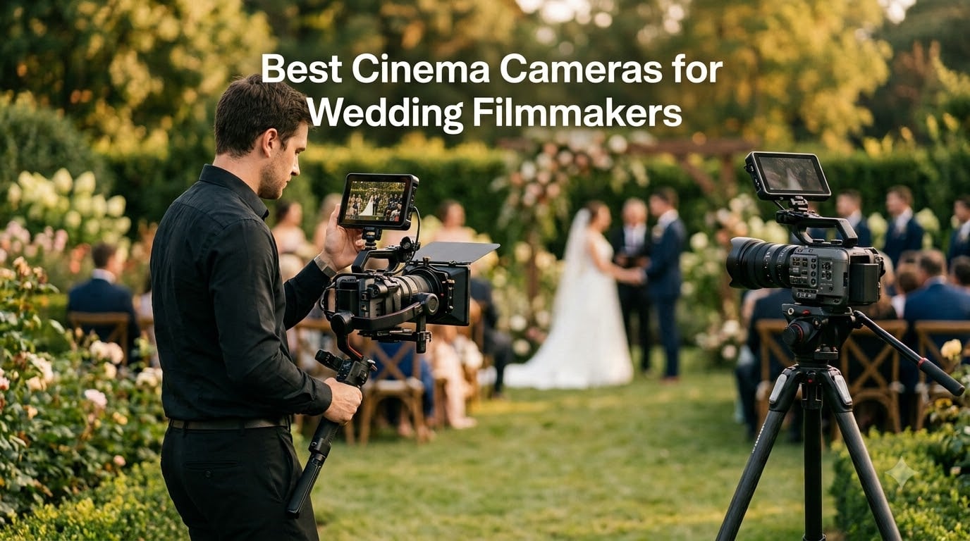 Best Cinema Cameras for Wedding Filmmakers
