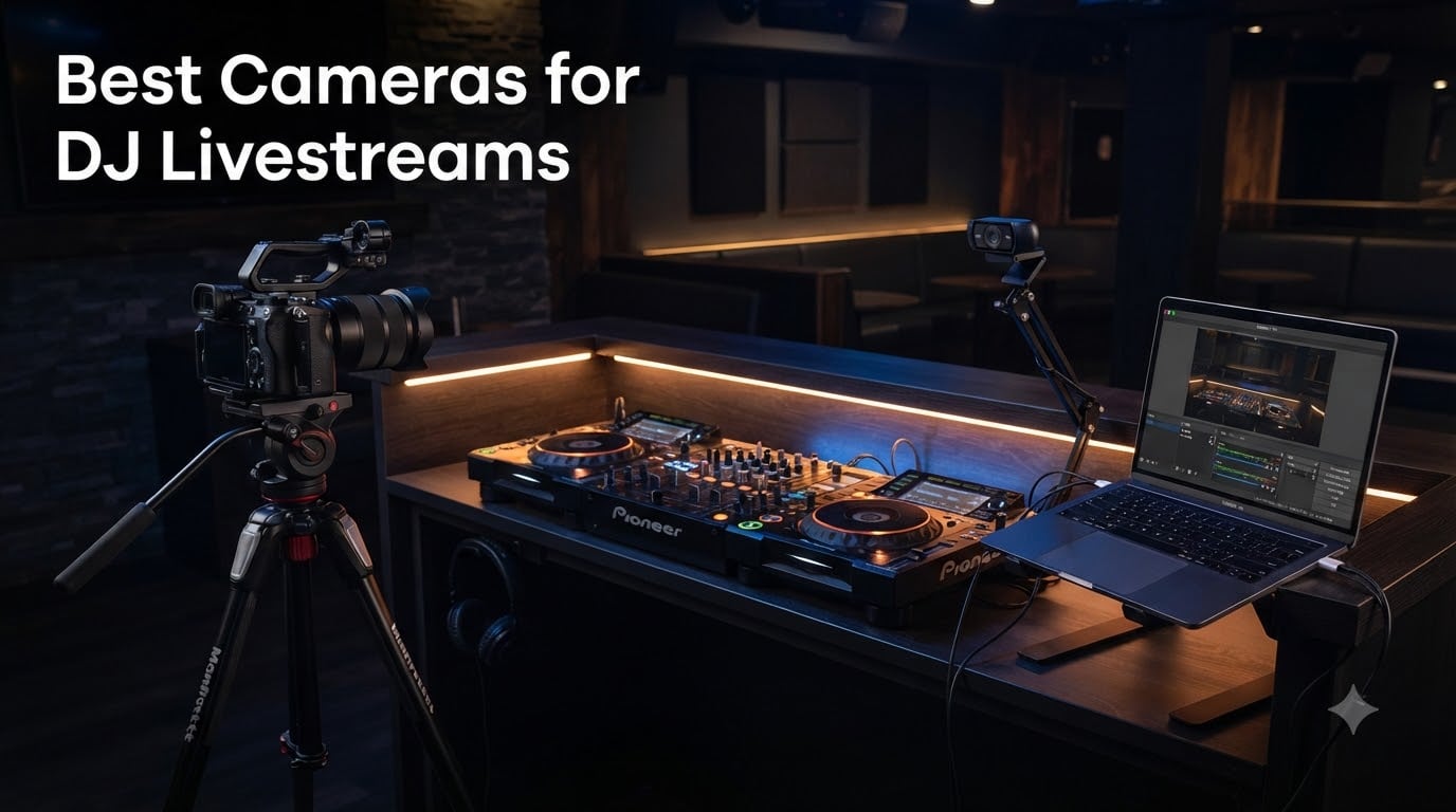 Best Cameras for DJ Livestreams