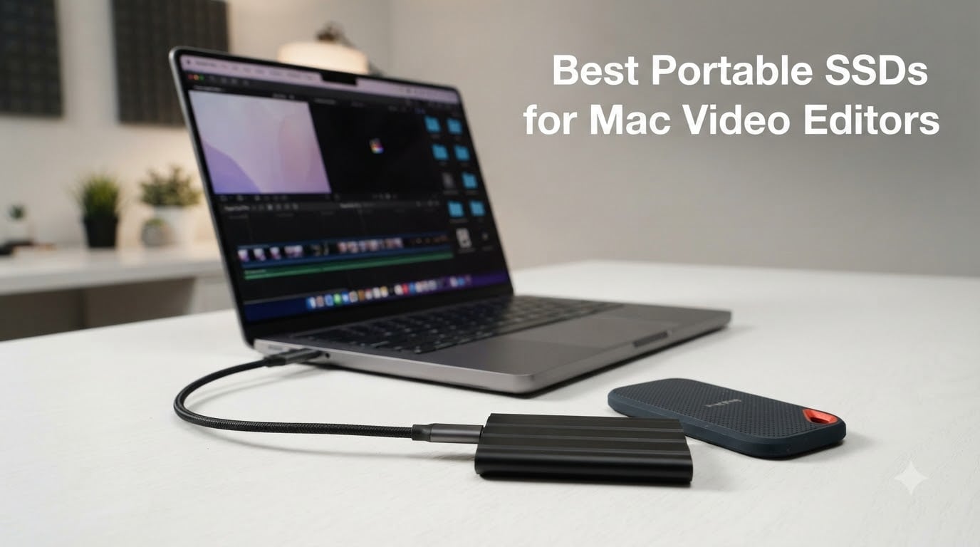Best Portable SSDs for Mac Video Editors