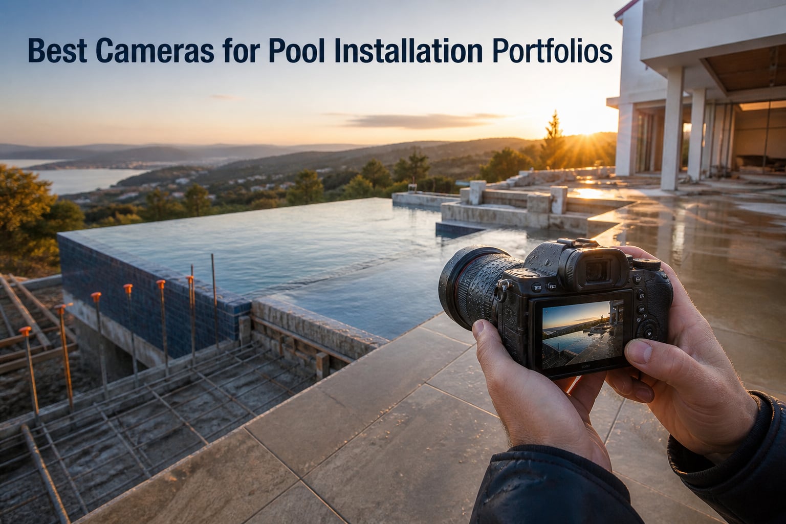 Best Cameras for Pool Installation Portfolios