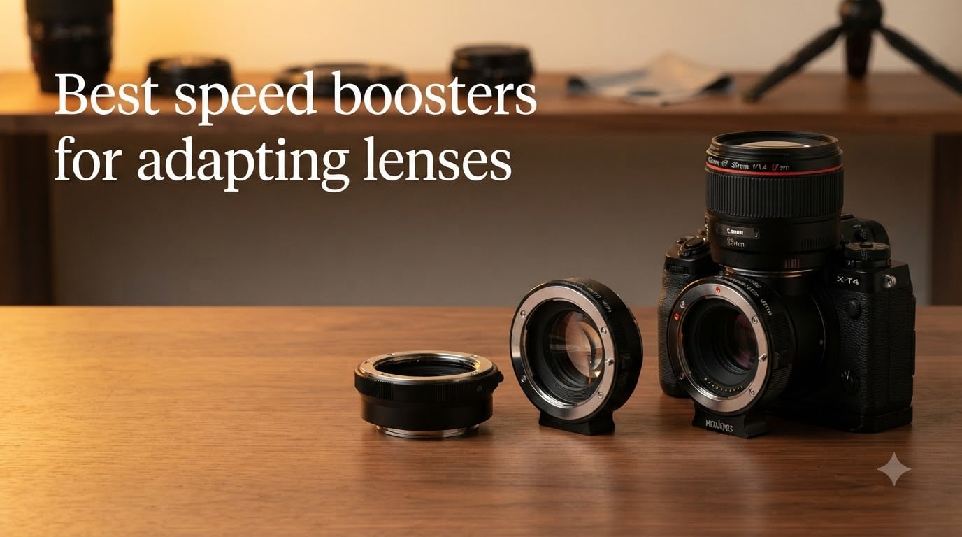 Best speed boosters for adapting lenses