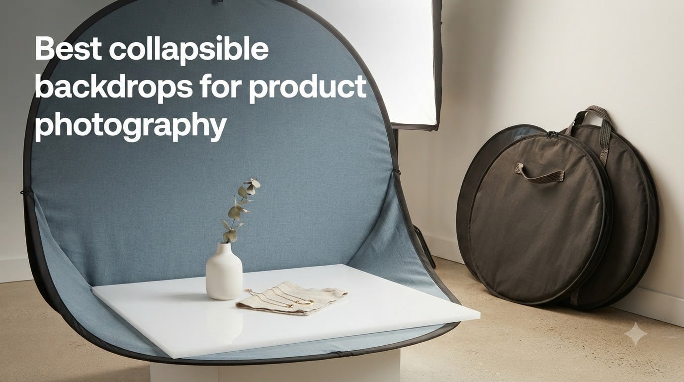 Best collapsible backdrops for product photography