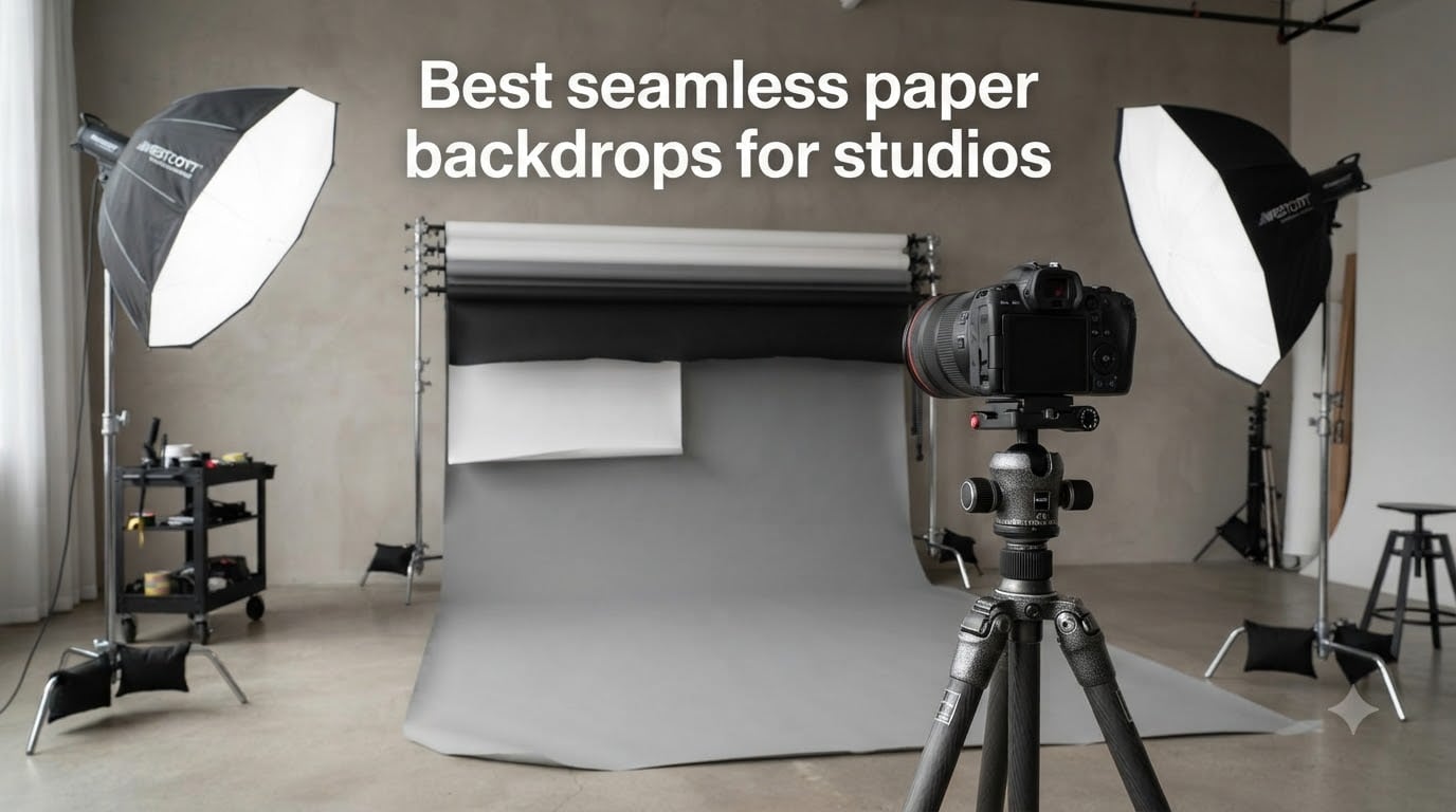 Best seamless paper backdrops for studios