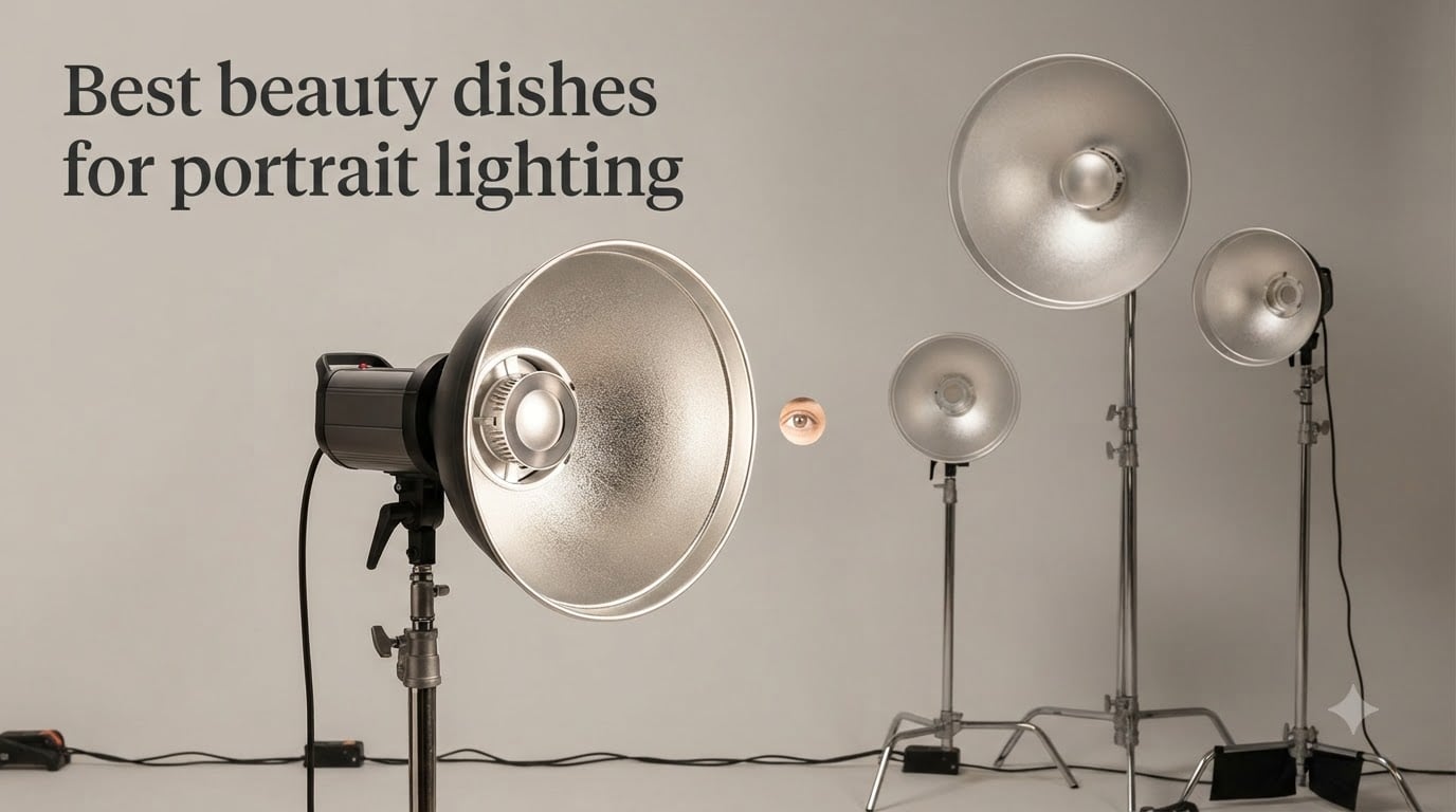 Best beauty dishes for portrait lighting