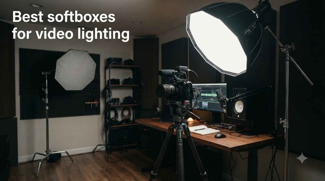 Best softboxes for video lighting