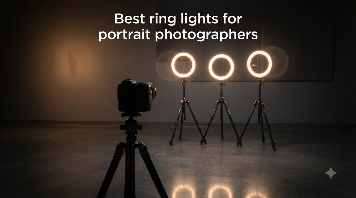Best ring lights for portrait photographers