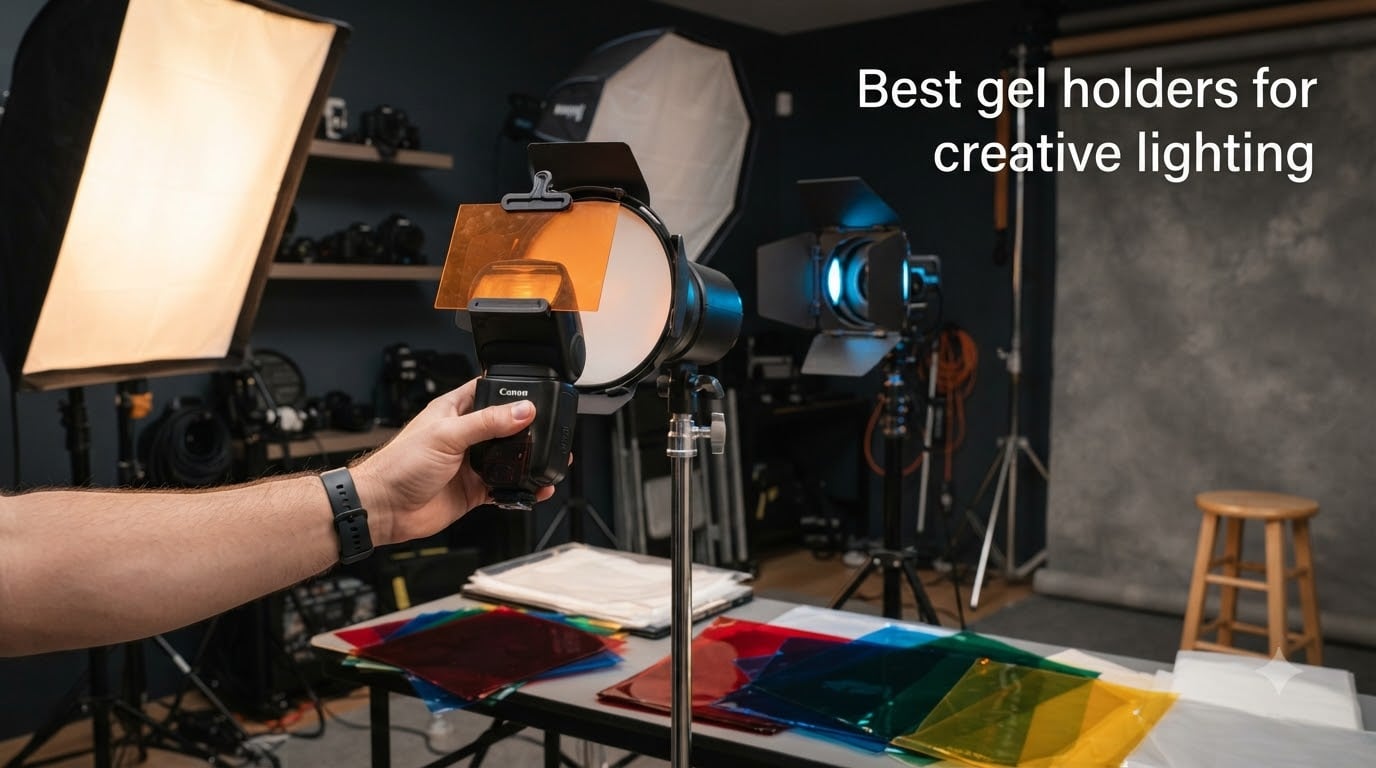 Best gel holders for creative lighting