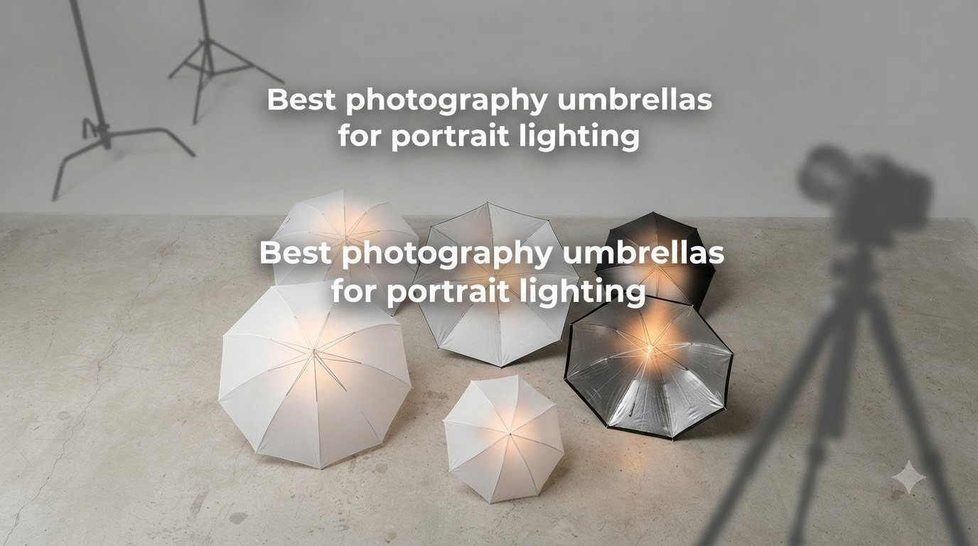 Best photography umbrellas for portrait lighting