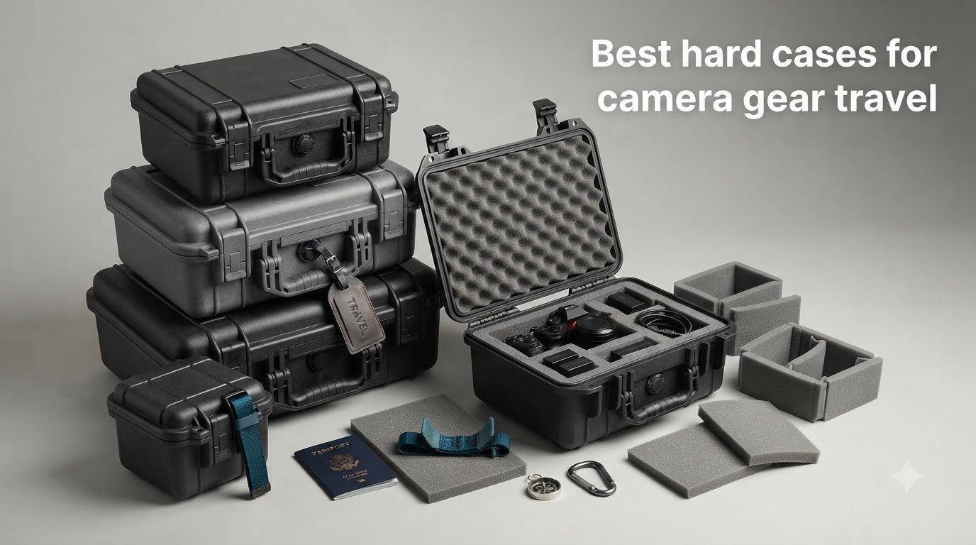 Best hard cases for camera gear travel