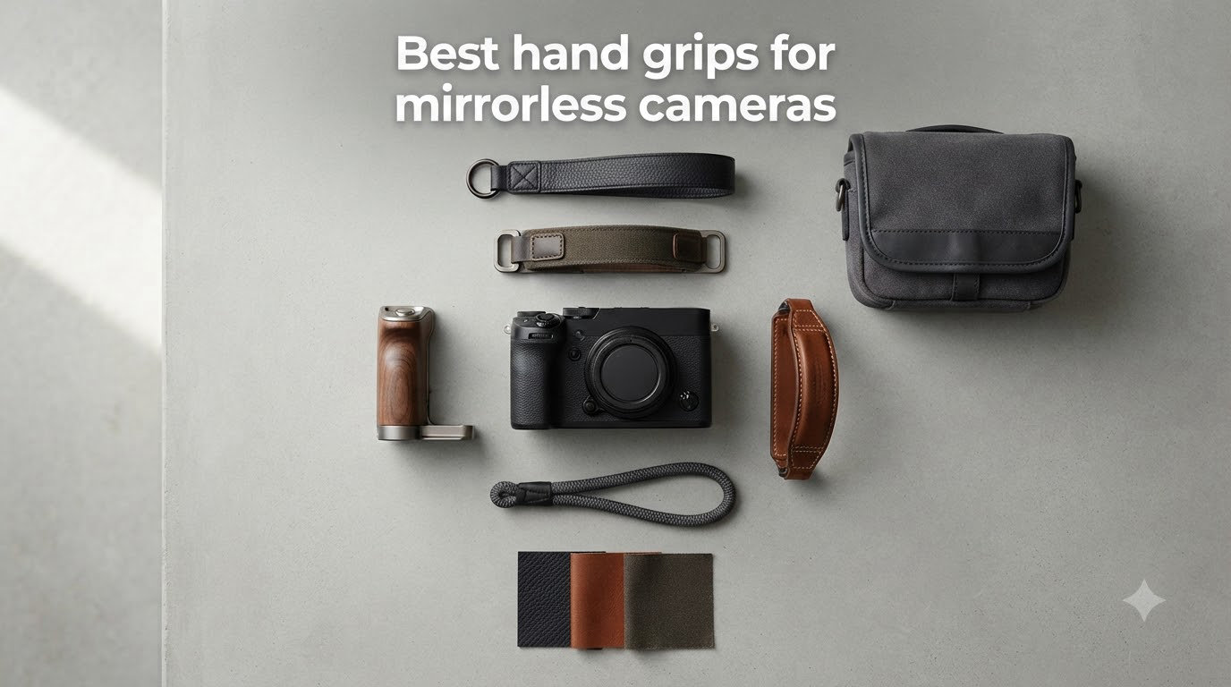 Best hand grips for mirrorless cameras