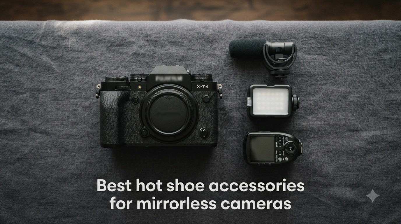 Best hot shoe accessories for mirrorless cameras