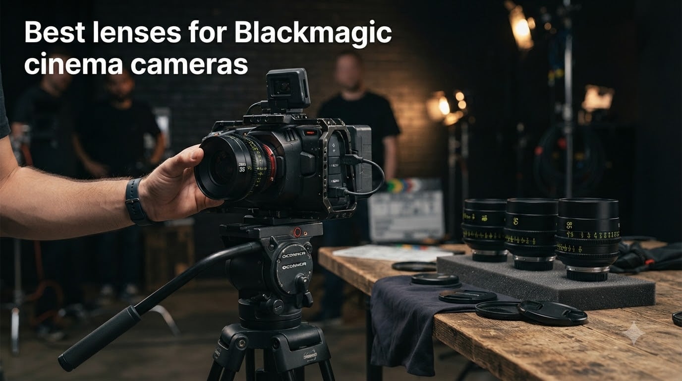 Best lenses for Blackmagic cinema cameras