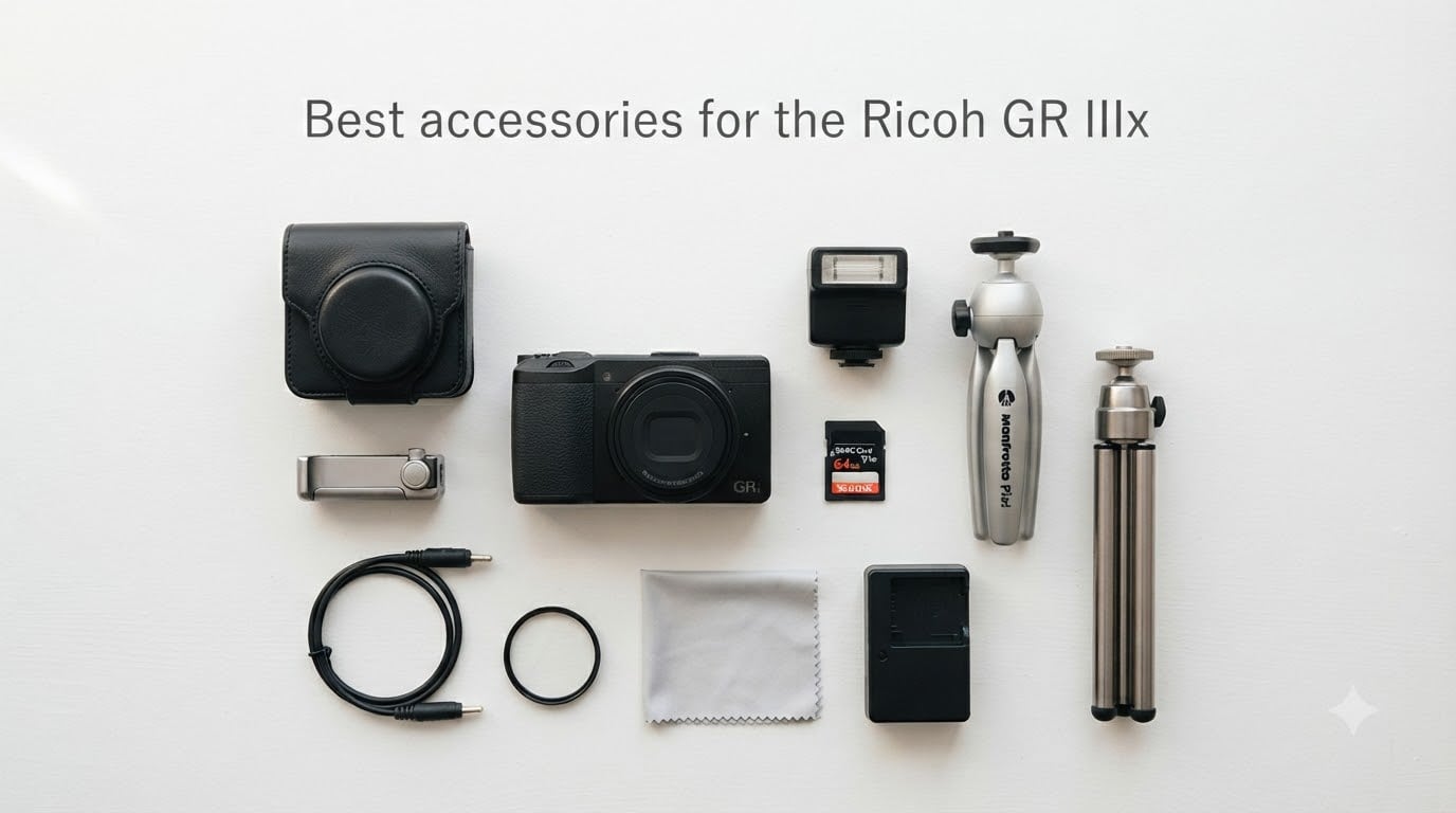 Best accessories for the Ricoh GR IIIx