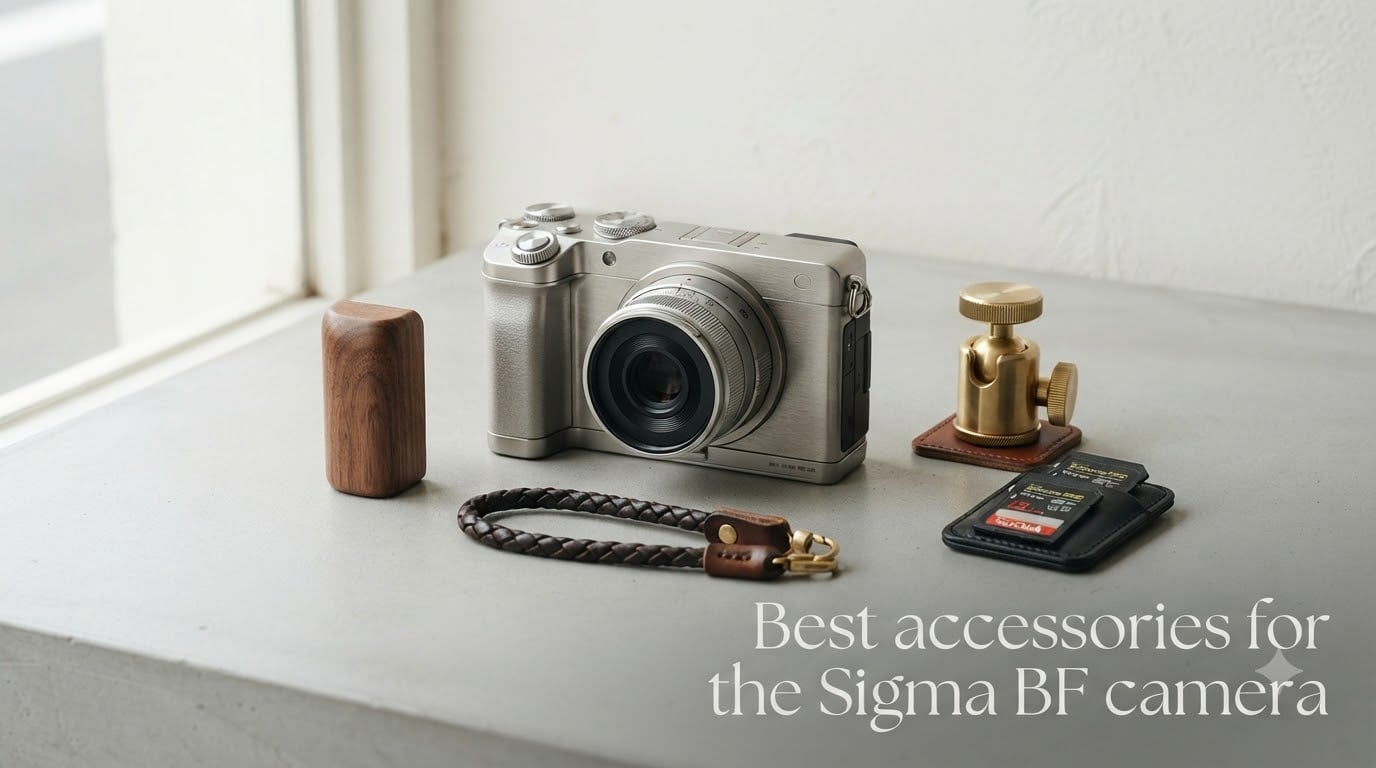Best accessories for the Sigma BF camera