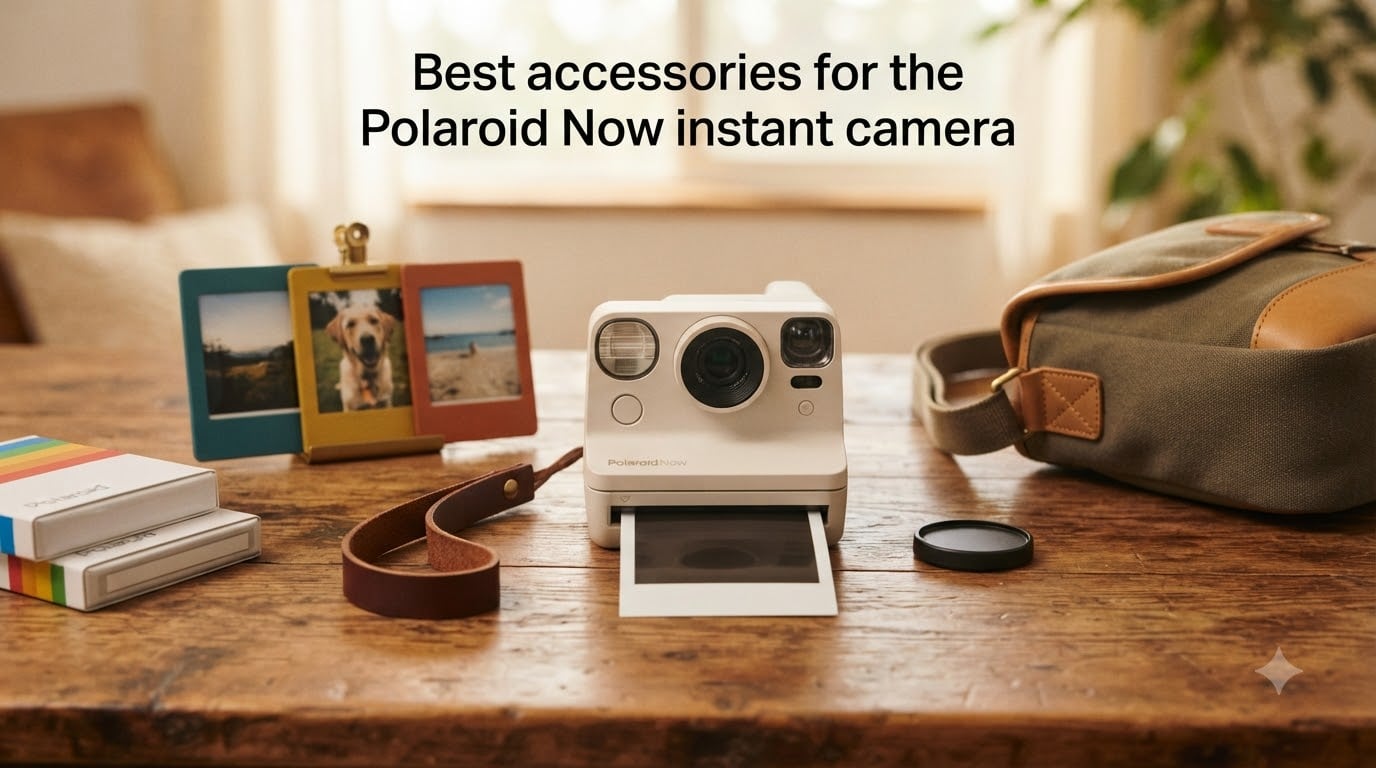 Best accessories for the Polaroid Now instant camera