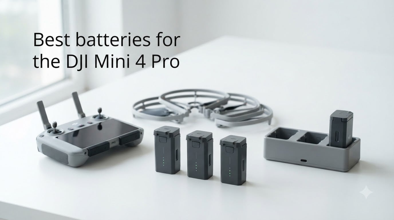 Best batteries for the DJI Mini 4 Pro
