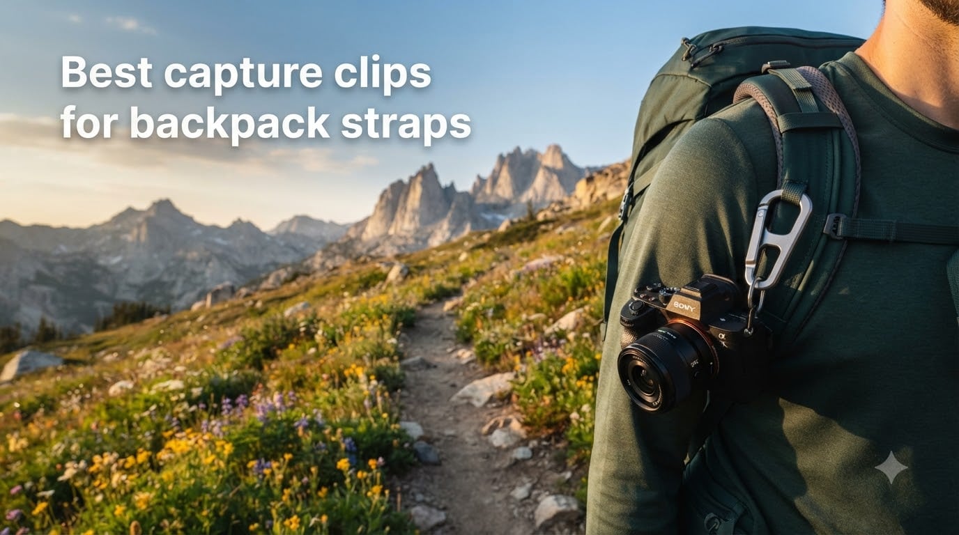 Best capture clips for backpack straps