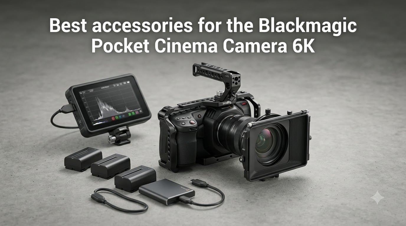 Best accessories for the Blackmagic Pocket Cinema Camera 6K