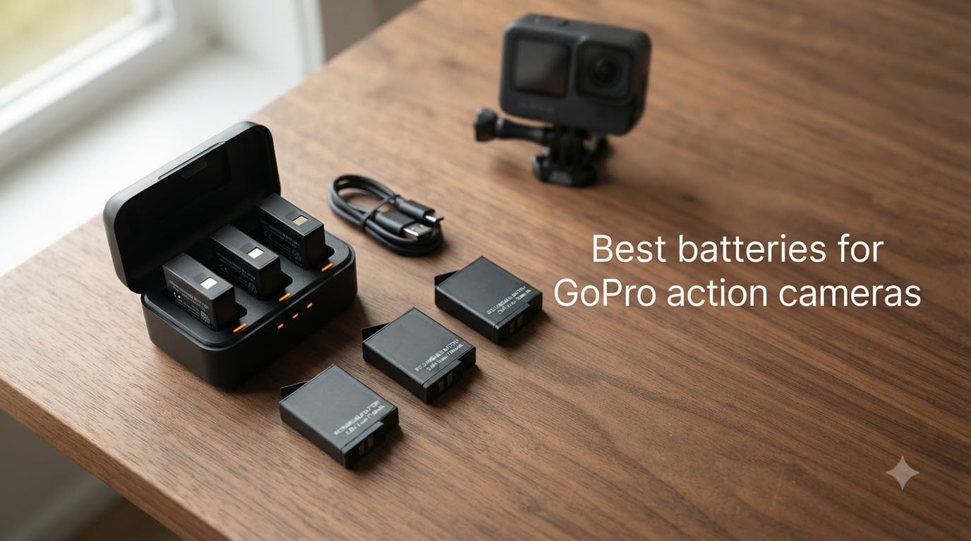 Best batteries for GoPro action cameras