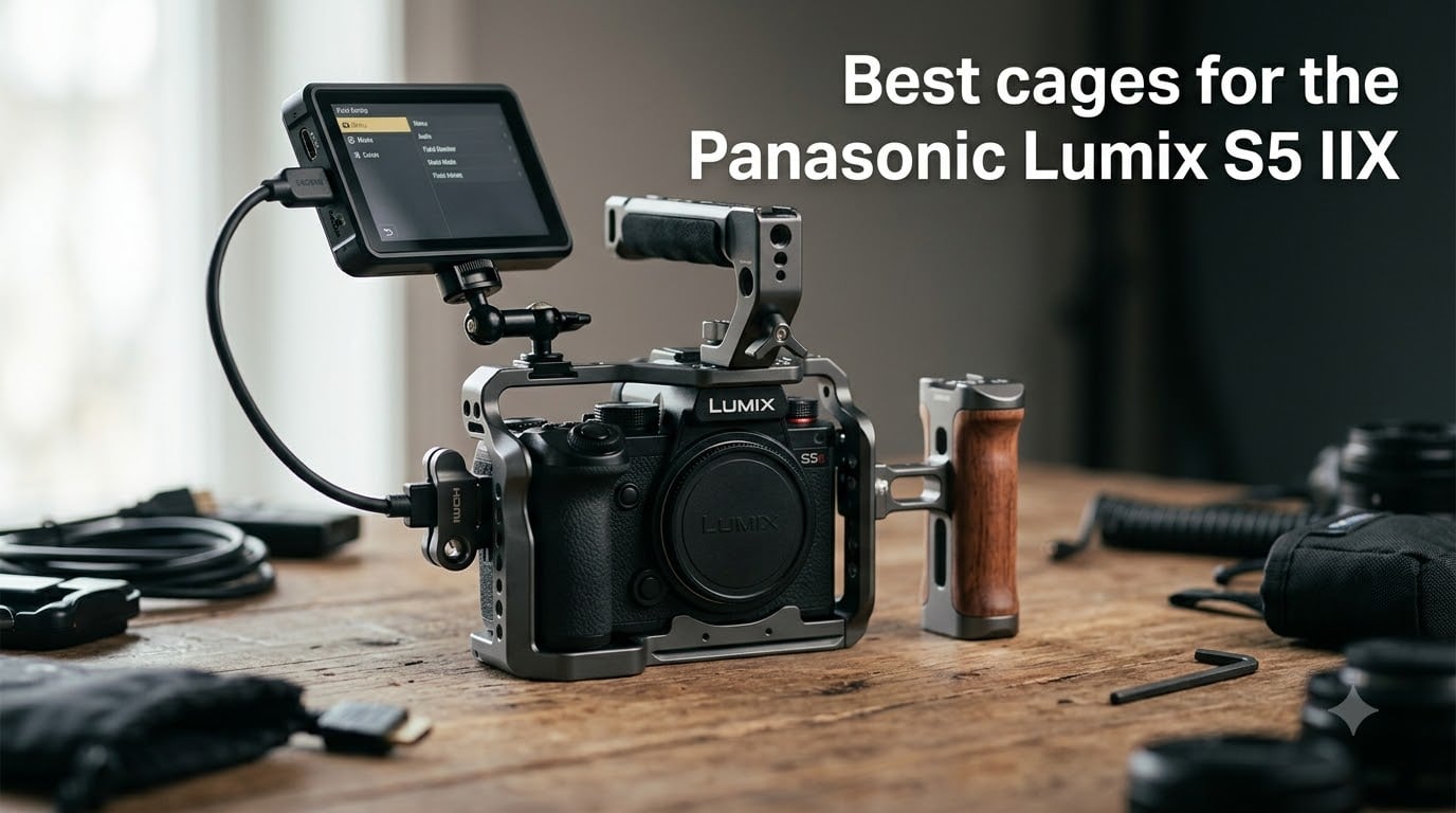 Best cages for the Panasonic Lumix S5 IIX