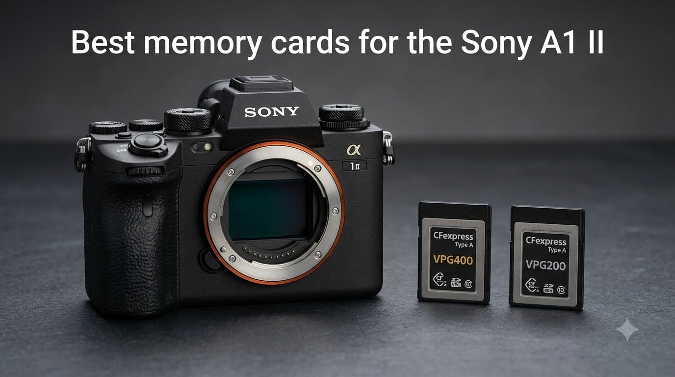 Best memory cards for the Sony A1 II