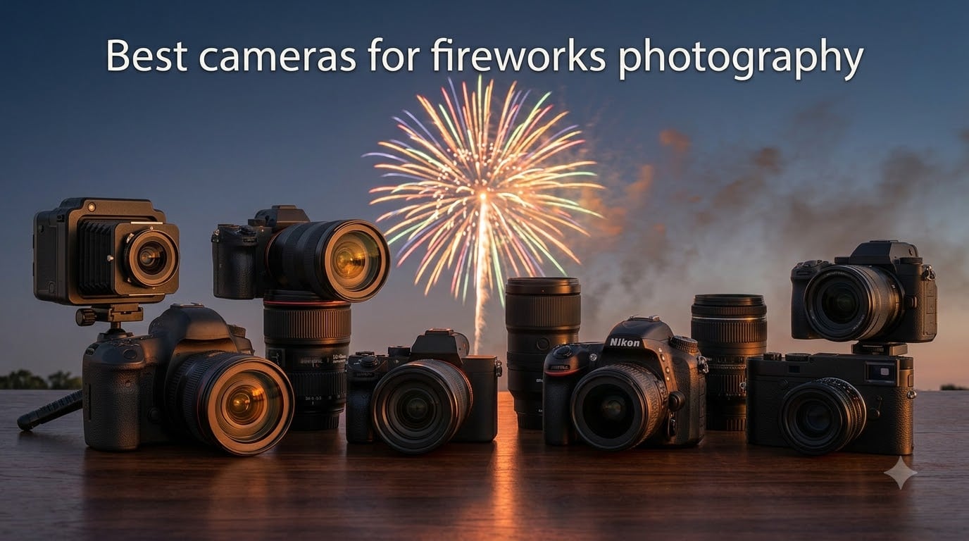 Best cameras for fireworks photography