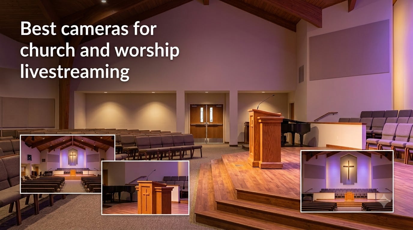 Best cameras for church and worship livestreaming