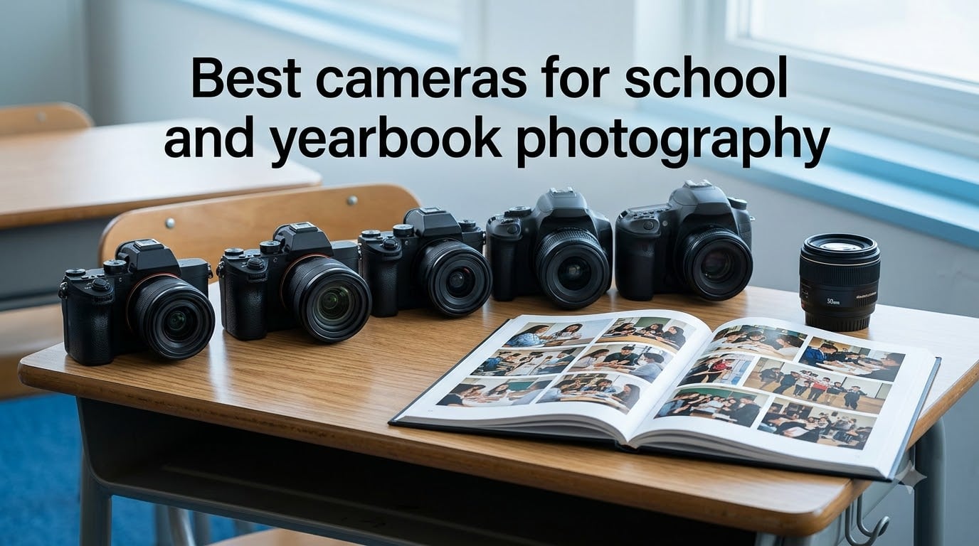 Best cameras for school and yearbook photography