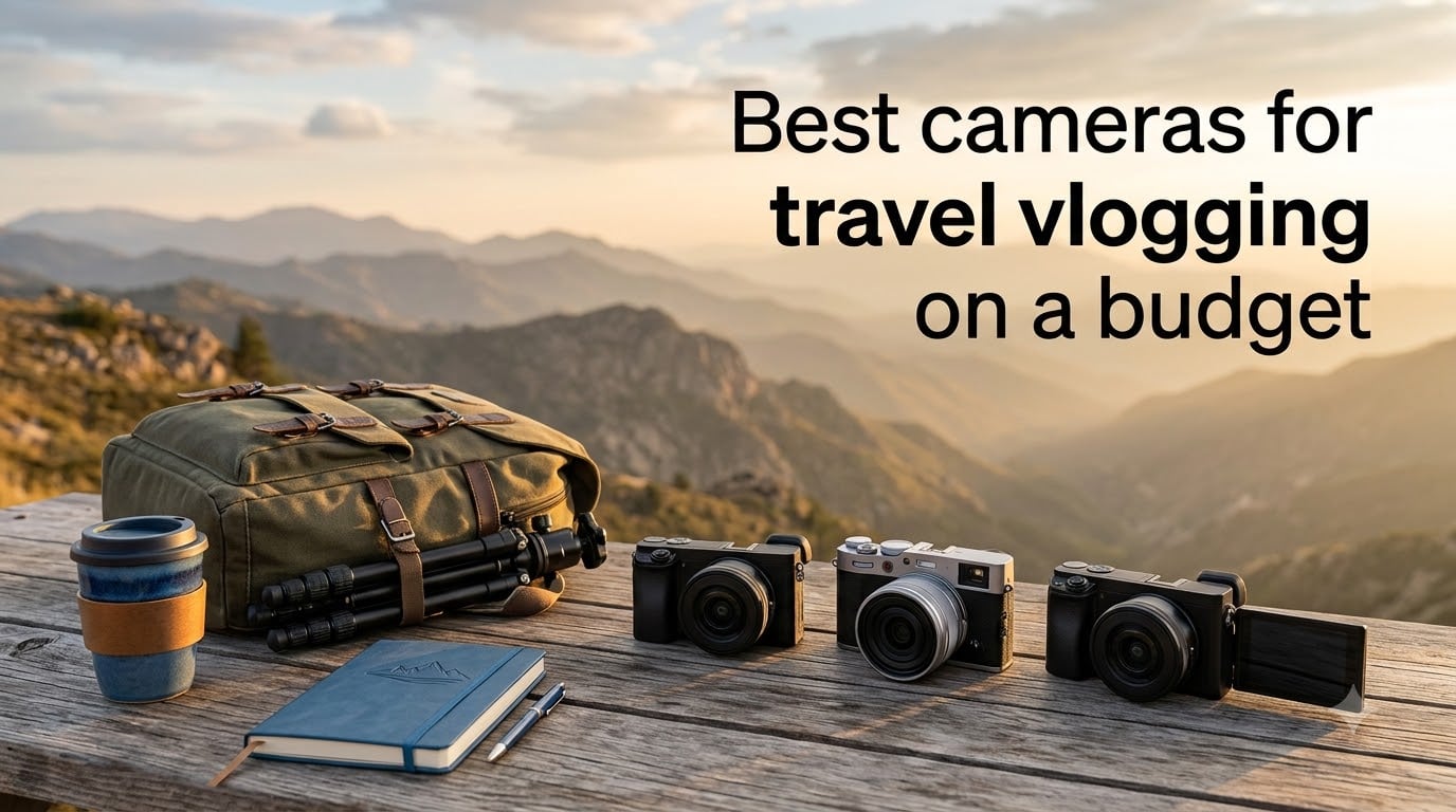 Best cameras for travel vlogging on a budget