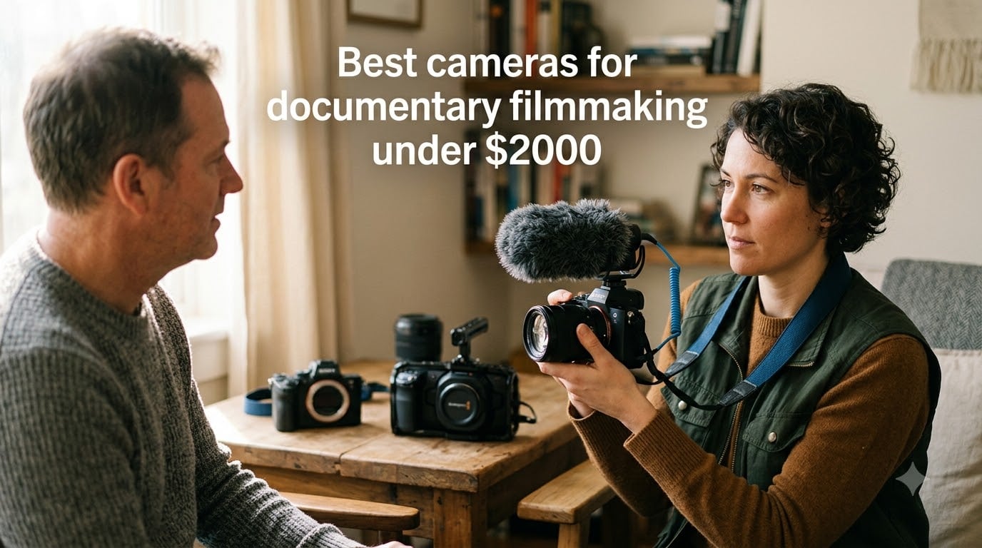 Best cameras for documentary filmmaking under $2000