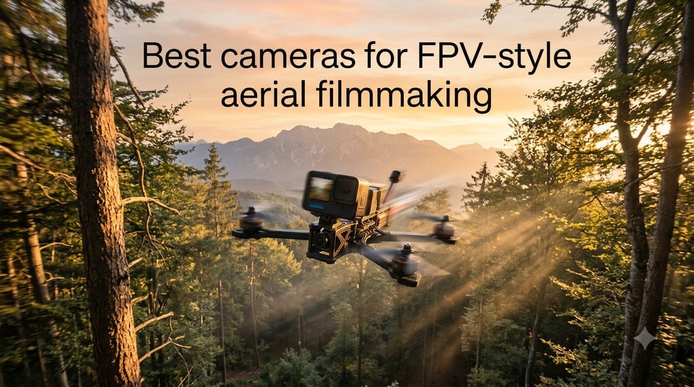Best cameras for FPV-style aerial filmmaking