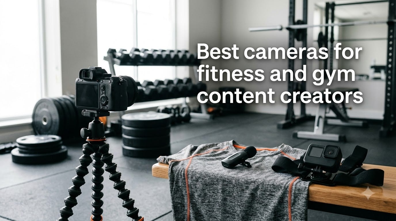 Best cameras for fitness and gym content creators