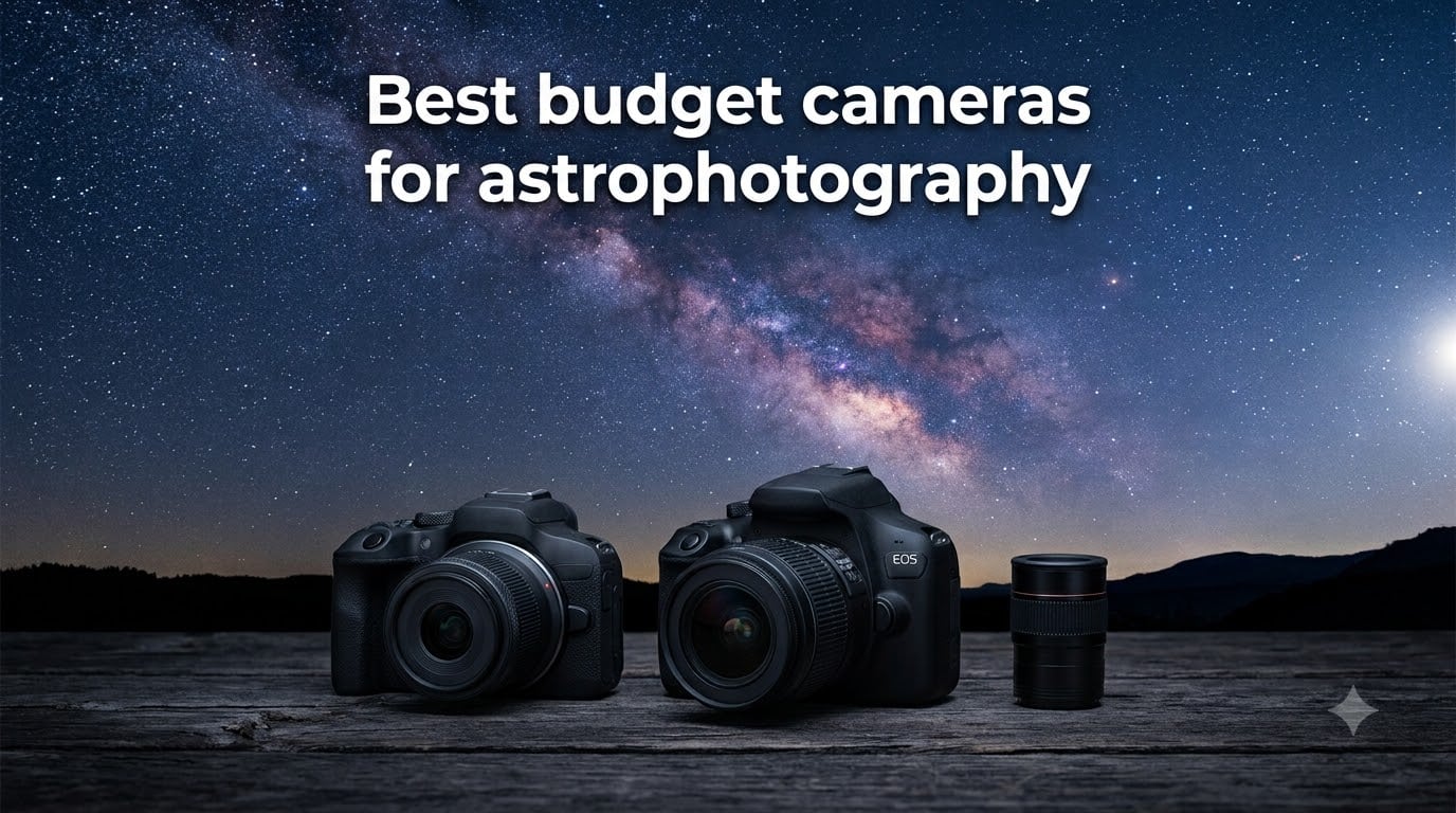 Best budget cameras for astrophotography