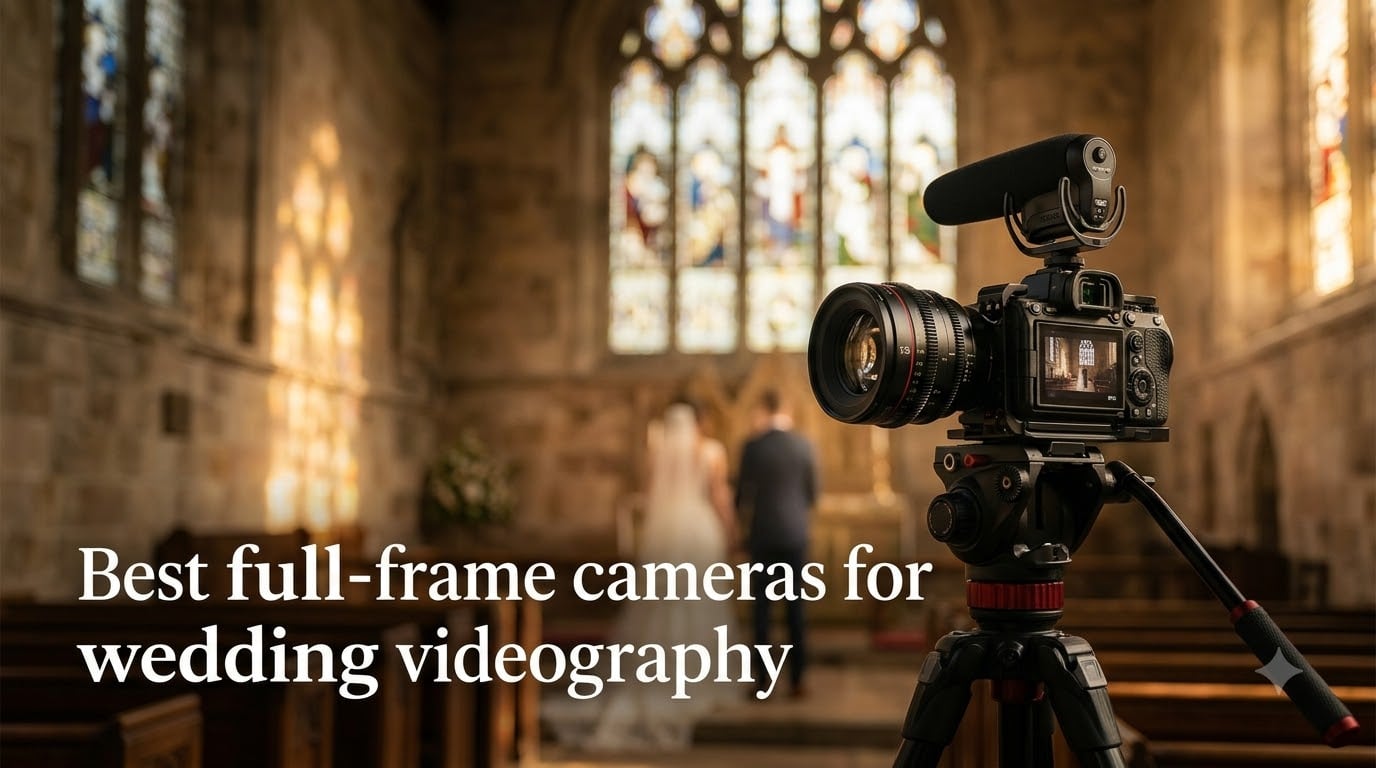 Best full-frame cameras for wedding videography