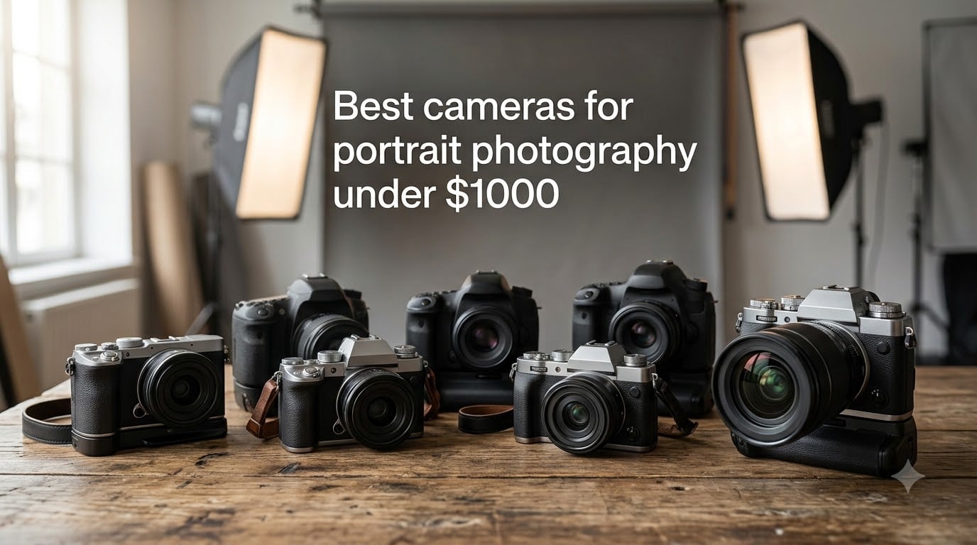 Best cameras for portrait photography under $1000