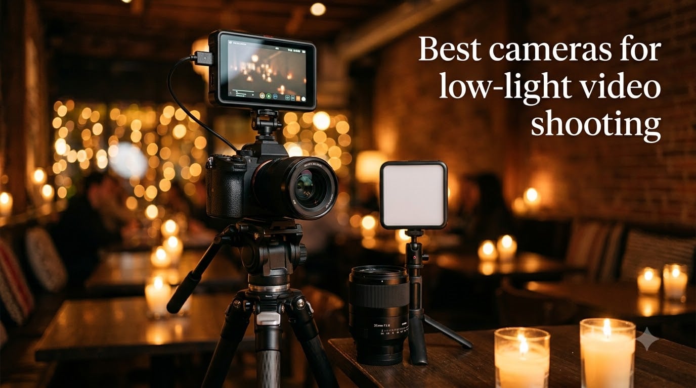 Best cameras for low-light video shooting