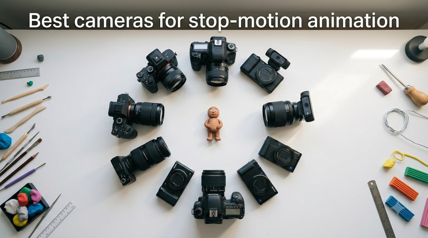 Best cameras for stop-motion animation
