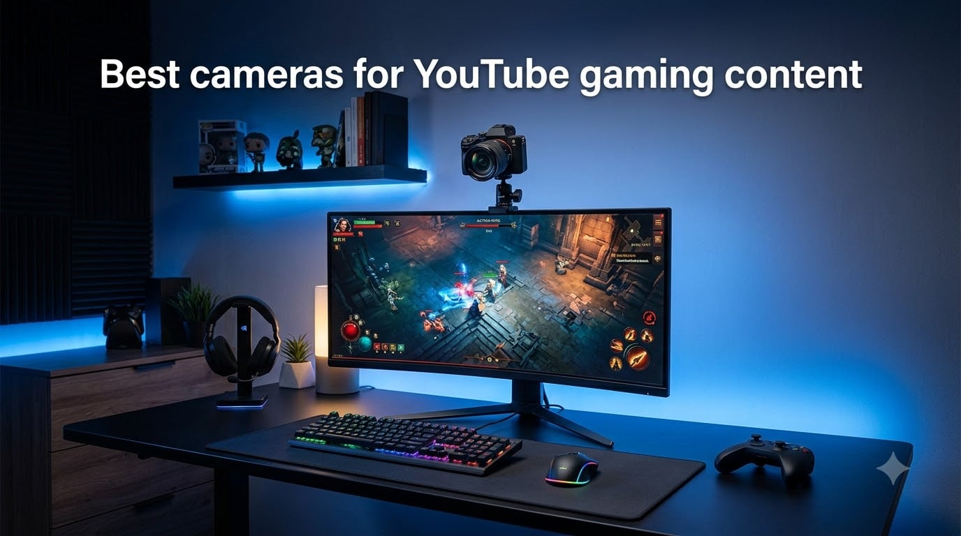 Best cameras for YouTube gaming content